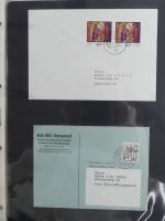 Berlin Bedarfsbriefe auf selbstgestalteten Seiten #MA322