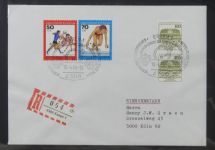 Berlin Bedarfsbriefe auf selbstgestalteten Seiten #MA323