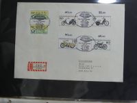 Berlin Bedarfsbriefe auf selbstgestalteten Seiten #MA323