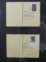 Berlin Bedarfsbriefe auf selbstgestalteten Seiten #MA323