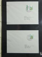 Berlin Bedarfsbriefe auf selbstgestalteten Seiten #MA324