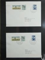 Berlin Bedarfsbriefe auf selbstgestalteten Seiten #MA324