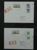 Berlin Bedarfsbriefe auf selbstgestalteten Seiten #MA324