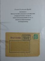 DDR Dienst mit etlichen Belegen auf selbstgestalteten Seiten #MA325