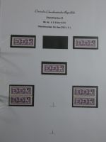 DDR Dienst mit etlichen Belegen auf selbstgestalteten Seiten #MA325