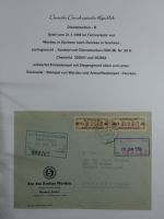 DDR Dienst mit etlichen Belegen auf selbstgestalteten Seiten #MA325