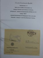 DDR Dienst mit etlichen Belegen auf selbstgestalteten Seiten #MA325