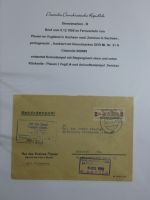 DDR Dienst mit etlichen Belegen auf selbstgestalteten Seiten #MA325