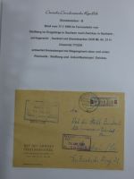 DDR Dienst mit etlichen Belegen auf selbstgestalteten Seiten #MA325