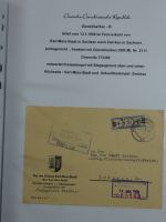 DDR Dienst mit etlichen Belegen auf selbstgestalteten Seiten #MA325