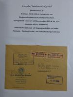 DDR Dienst mit etlichen Belegen auf selbstgestalteten Seiten #MA325