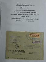 DDR Dienst mit etlichen Belegen auf selbstgestalteten Seiten #MA325