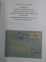 DDR Dienst mit etlichen Belegen auf selbstgestalteten Seiten #MA325