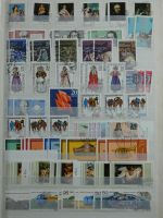 DDR Sammlungsartiges Lager mit Marx Blöcken in 2 Einsteckalben #MA326