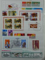 DDR Sammlungsartiges Lager mit Marx Blöcken in 2 Einsteckalben #MA326