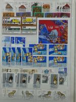 DDR Sammlungsartiges Lager mit Marx Blöcken in 2 Einsteckalben #MA326