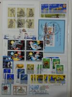 DDR Sammlungsartiges Lager mit Marx Blöcken in 2 Einsteckalben #MA326