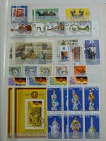 DDR Sammlungsartiges Lager mit Marx Blöcken in 2 Einsteckalben #MA326