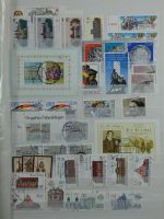 DDR Sammlungsartiges Lager mit Marx Blöcken in 2 Einsteckalben #MA326