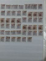 DDR Sammlungsartiges Lager mit Marx Blöcken in 2 Einsteckalben #MA326