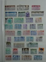 DDR Sammlungsartiges Lager mit Marx Blöcken in 2 Einsteckalben #MA326