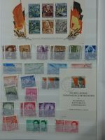 DDR Sammlungsartiges Lager mit Marx Blöcken in 2 Einsteckalben #MA326