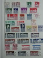 DDR Sammlungsartiges Lager mit Marx Blöcken in 2 Einsteckalben #MA326