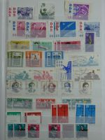 DDR Sammlungsartiges Lager mit Marx Blöcken in 2 Einsteckalben #MA326