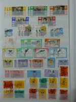 DDR Sammlungsartiges Lager mit Marx Blöcken in 2 Einsteckalben #MA326