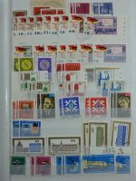 DDR Sammlungsartiges Lager mit Marx Blöcken in 2 Einsteckalben #MA326