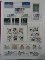 DDR Sammlungsartiges Lager mit Marx Blöcken in 2 Einsteckalben #MA326