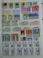 DDR Sammlungsartiges Lager mit Marx Blöcken in 2 Einsteckalben #MA326