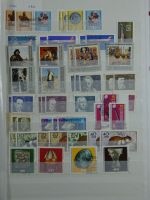 DDR Sammlungsartiges Lager mit Marx Blöcken in 2 Einsteckalben #MA326