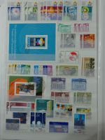 DDR Sammlungsartiges Lager mit Marx Blöcken in 2 Einsteckalben #MA326