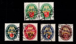 Deutsches Reich 430-434 gestempelt 433 geprüft Schlegel BPP #DBX20