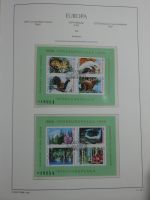 Cept umfangreicher Bestand gestempelt in 4 Leuchtturm-Bindern #MA331