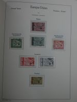 Cept umfangreicher Bestand gestempelt in 4 Leuchtturm-Bindern #MA331