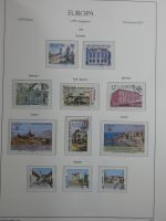 Cept umfangreicher Bestand gestempelt in 4 Leuchtturm-Bindern #MA331