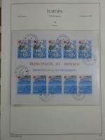 Cept umfangreicher Bestand gestempelt in 4 Leuchtturm-Bindern #MA331