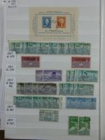 USA ab Klassik besammelt in 4 Einsteckalben #MA332