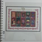 Österreich Lindner Text 1992-2004 ohne Marken im Lindner Ordner #MA336