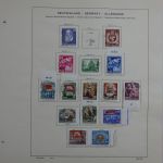 DDR Teilsammlung mit oft sauberen Vollstempeln auf alten Seiten #MA344