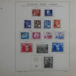 DDR Teilsammlung mit oft sauberen Vollstempeln auf alten Seiten #MA344