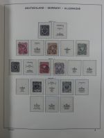 Deutsches Reich oft sauber gestempelt auf alten Seiten #MA345