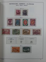 Deutsches Reich oft sauber gestempelt auf alten Seiten #MA345