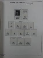 Deutsches Reich oft sauber gestempelt auf alten Seiten #MA345