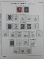 Deutsches Reich oft sauber gestempelt auf alten Seiten #MA345