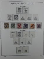 Deutsches Reich oft sauber gestempelt auf alten Seiten #MA345