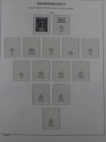 Deutsches Reich oft sauber gestempelt auf alten Seiten #MA345