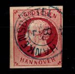 Hannover 14 d I gestempelt leichte Mängel, doppelt geprüft Berger BPP #DCA53